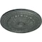 Ekena Millwork Alexa Ceiling Medallion (Fits Canopies up to 2 7/8"), 20 1/2"OD x 1 7/8"P, Athenian Green Crackle CM20ALAGC - alternate 3